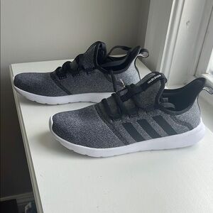 Brand new Adidas Gray and Black Running Shoes